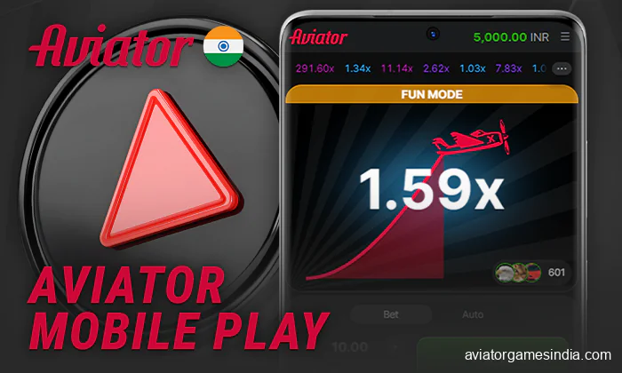 Playing demo aviator via mobile app